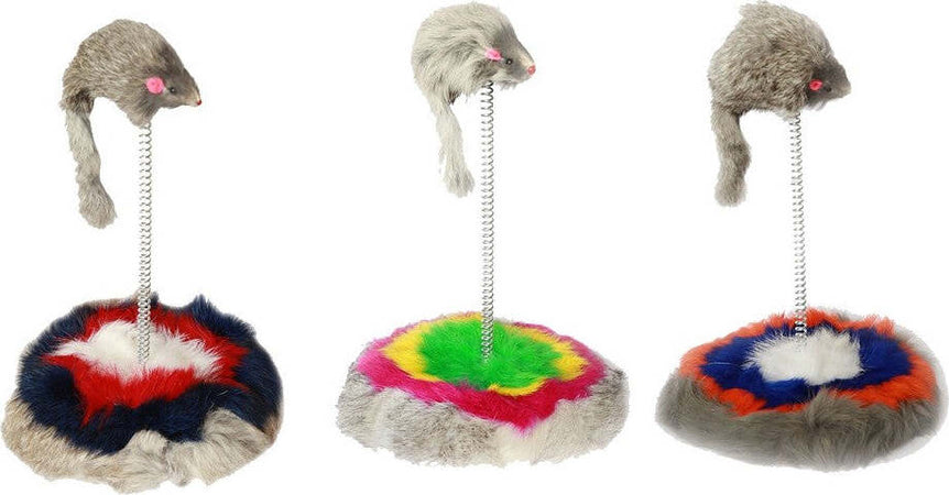 Gioco Con Pupazzo Topo Palestra Per Gatto Topolino Peluche Gatti Base Con Molle Prodotti per animali > Prodotti per Gatti > Giochi Trade Shop italia - Napoli, Commerciovirtuoso.it