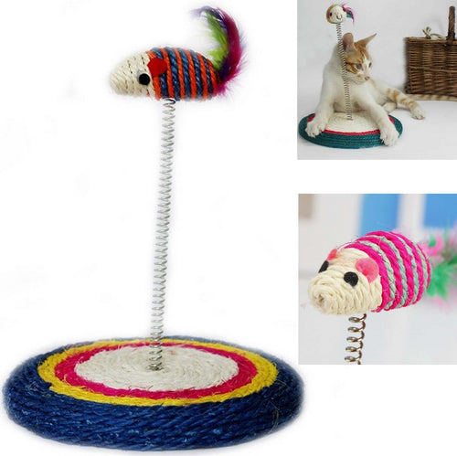 GIOCO CON PUPAZZO TOPOLINO PALESTRA PER GATTO UNGHIE TIRAGRAFFI BASE MOLLA  Trade Shop italia - Napoli, Commerciovirtuoso.it