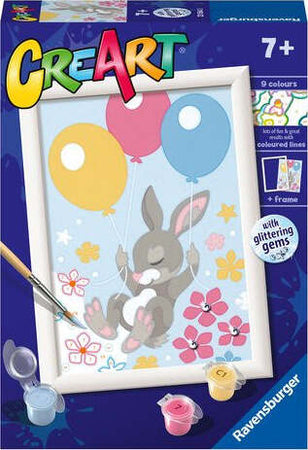 Gioco-creativo-Ravensburger-23564-CREART-Bunny-con-Palloncini
