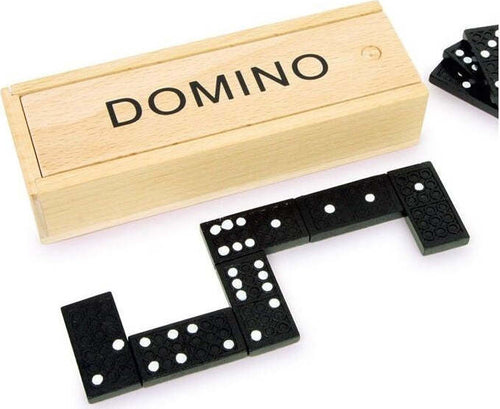 Gioco Da Tavolo Societ? Domino Con Scatola In Legno Giochi Di Carte Giochi e giocattoli/Giochi da tavola di società e accessori/Giochi da tavolo/Giochi di società Trade Shop italia - Napoli, Commerciovirtuoso.it