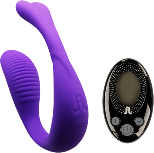 Gioco Di Coppia Vibratore Stimolatore Clitoride Punto G Ergonomico Silicone Adrien Lastic Mini Romeo Salute e cura della persona/Erotismo e contraccezione/Sex toys/Vibratori/Vibratori G-Spot Kondorama - Martinsicuro, Commerciovirtuoso.it