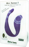 Gioco Di Coppia Vibratore Stimolatore Clitoride Punto G Ergonomico Silicone Adrien Lastic Mini Romeo Salute e cura della persona/Erotismo e contraccezione/Sex toys/Vibratori/Vibratori G-Spot Kondorama - Martinsicuro, Commerciovirtuoso.it