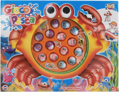 Gioco Di Societa' Da Tavolo Gioco Della Pesca Granchio 16 Pesci Con Suoni Reali Giochi e giocattoli/Giochi da tavola di società e accessori/Giochi da tavolo/Giochi di società Trade Shop italia - Napoli, Commerciovirtuoso.it