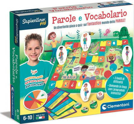 Gioco-educativo-Clementoni-16595-SAPIENTINO-Parole-e-Vocabolario
