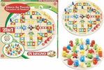 Gioco-Educativo-Incastro-Numeri-2in1-In-Legno-Da-Tavolo-Giocattolo-Gioco-Bambini