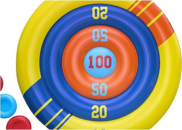 Gioco Galleggiante Gonfiabile Rotondo Disc Champion Frisbee Ø140cm Piscina 52566 Giochi e giocattoli/Sport e giochi all'aperto/Giochi aquatici e piscine per bambini/Canotti e gonfiabili galleggianti Trade Shop italia - Napoli, Commerciovirtuoso.it