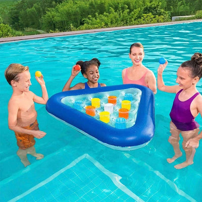Gioco Galleggiante Pong Gonfiabile Bambini Piscina Estate Palle 105x97cm 52560 Giochi e giocattoli/Sport e giochi all'aperto/Giochi aquatici e piscine per bambini/Canotti e gonfiabili galleggianti Trade Shop italia - Napoli, Commerciovirtuoso.it