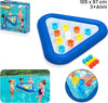 Gioco Galleggiante Pong Gonfiabile Bambini Piscina Estate Palle 105x97cm 52560 Giochi e giocattoli/Sport e giochi all'aperto/Giochi aquatici e piscine per bambini/Canotti e gonfiabili galleggianti Trade Shop italia - Napoli, Commerciovirtuoso.it