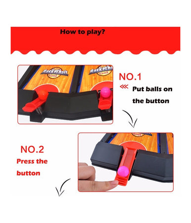 Gioco Mini Basket Per Dita Canestro Da Tavolo Pallacanestro Bambini Giocattolo