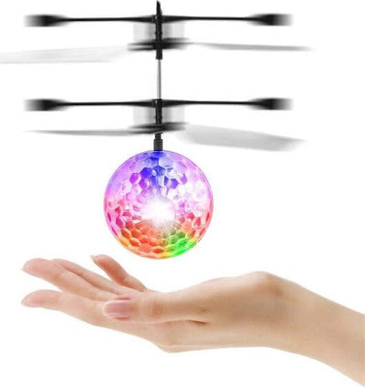 Gioco-Palla-Sfera-Volante-Giocattolo-Mini-Elicottero-Aircraft-Luminoso-Flying