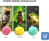 Gioco per Gatti 3 Palline di Peluche Morbide e Interattive con 3 Suoni Realistici per Animali Domestici Stimolano l'istinto