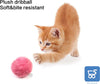 Gioco per Gatti 3 Palline di Peluche Morbide e Interattive con 3 Suoni Realistici per Animali Domestici Stimolano l'istinto