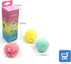 Gioco per Gatti 3 Palline di Peluche Morbide e Interattive con 3 Suoni Realistici per Animali Domestici Stimolano l'istinto