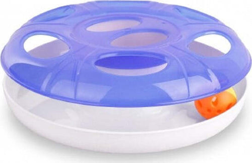 Gioco-Per-Gatti-Gatto-Interattivo-In-Plastica-Con-Pallina-Ufo-Ø-25-Cm-Circa
