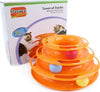 GIOCO PER GATTI INTERATTIVO TORRE CIRCOLARE CON SFERE PALLINE ROTANTI GATTO  Trade Shop italia - Napoli, Commerciovirtuoso.it