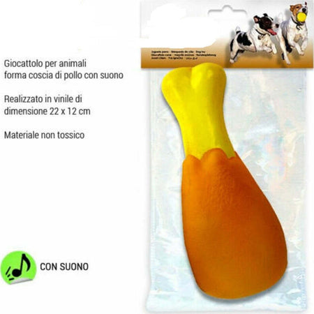 Gioco Pollo Giocattolo Per Cani Animali Con Suono In Vinile 22x12 Cm Vari Colori Prodotti per animali > Prodotti per Cani > Giocattoli Trade Shop italia - Napoli, Commerciovirtuoso.it
