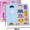 Gioco Puzzle In Legno Creativo Vestire Vestiti Bambino Bambina Giochi e giocattoli/Puzzle/Puzzle di legno Trade Shop italia - Napoli, Commerciovirtuoso.it
