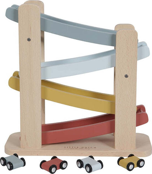 Gioco Scivolo con Macchinine Little Dutch P&N_Wooden Race Track FSC in Legno Giochi e giocattoli/Personaggi giocattolo/Edifici e scenari/Piste da corsa La Casa Del Bebè - Napoli, Commerciovirtuoso.it