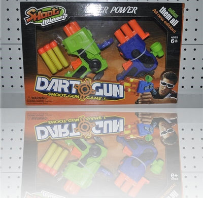 Gioco Shoot Winner 2 Pistole Giocattolo Dardi Di Gomma Per Bambini Giocattoli e infanzia > Giocattoli e Modellismo > Giochi per Bambini Trade Shop italia - Napoli, Commerciovirtuoso.it