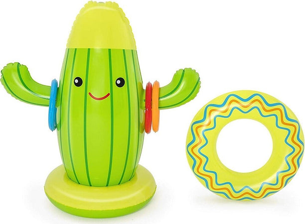Gioco Spruzza Acqua A Forma Di Cactus Per Bambini 2 Anni+ 105x60 Cm Estate 52381 Giochi e giocattoli/Sport e giochi all'aperto/Giochi aquatici e piscine per bambini/Canotti e gonfiabili galleggianti Trade Shop italia - Napoli, Commerciovirtuoso.it