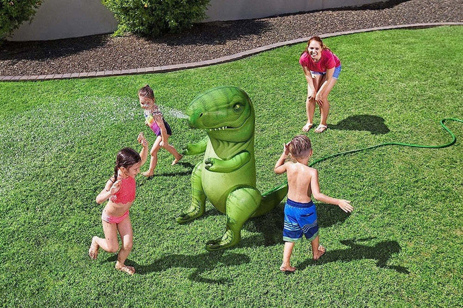 Gioco Spruzza Acqua A Forma Di Dinosauro 9x75x122cm Bambini 3 Anni Giardino 52294 Giochi e giocattoli/Sport e giochi all'aperto/Giochi aquatici e piscine per bambini/Pistole d'acqua Trade Shop italia - Napoli, Commerciovirtuoso.it