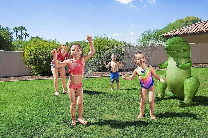 Gioco Spruzza Acqua A Forma Di Dinosauro 9x75x122cm Bambini 3 Anni Giardino 52294 Giochi e giocattoli/Sport e giochi all'aperto/Giochi aquatici e piscine per bambini/Pistole d'acqua Trade Shop italia - Napoli, Commerciovirtuoso.it