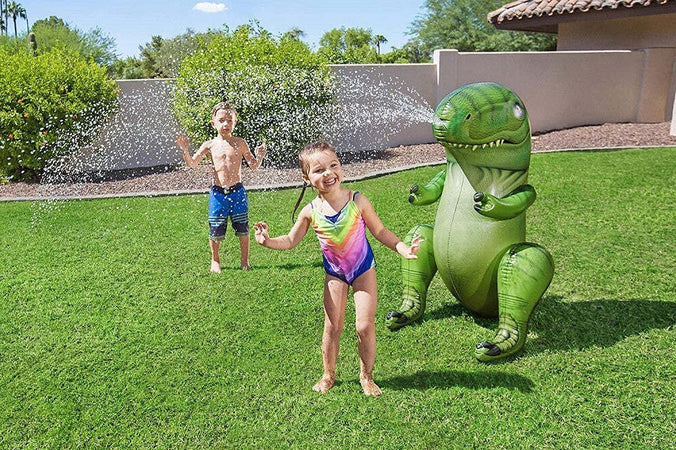 Gioco Spruzza Acqua A Forma Di Dinosauro 9x75x122cm Bambini 3 Anni Giardino 52294 Giochi e giocattoli/Sport e giochi all'aperto/Giochi aquatici e piscine per bambini/Pistole d'acqua Trade Shop italia - Napoli, Commerciovirtuoso.it