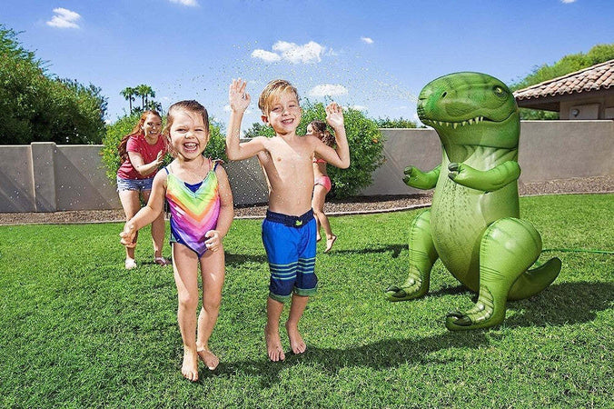 Gioco Spruzza Acqua A Forma Di Dinosauro 9x75x122cm Bambini 3 Anni Giardino 52294 Giochi e giocattoli/Sport e giochi all'aperto/Giochi aquatici e piscine per bambini/Pistole d'acqua Trade Shop italia - Napoli, Commerciovirtuoso.it