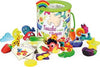 Gioco Tocca e Trova per Bambini Set con Personaggi in legno da riconoscere e gioco della tombola 2 in 1 Gioco in legno Papau - Giammoro, Commerciovirtuoso.it