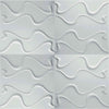€1,99 Pannello in fibra naturale a parete 3D, rivestimento di lusso 3D 50X50cm BIANCO verniciabile CURVE Eternal Parquet