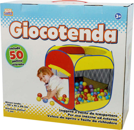 Giocotenda-con-50-palline-Kidz-Corner