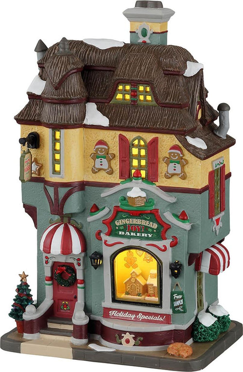 Gioia di Pan di Zenzero, edificio illuminato per villaggio di Natale in porcellana Casa e cucina/Decorazioni per interni/Addobbi e decorazioni per ricorrenze/Decorazioni natalizie/Oggettistica MagiediNatale.it - Altamura, Commerciovirtuoso.it