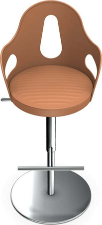 Giorgetti Sgabello Girevole Dora Cuoio Coloniale 2pz. Saddle Leather Bar Stool Cuoio Coloniale Coppia Di Sgabelli Design Moderno Casa e cucina/Arredamento/Arredo bar/Sgabelli da bar Ideart - Valdilana, Commerciovirtuoso.it