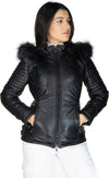 Giorgia---Piumino-Donna-Nero-in-vera-pelle