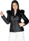 Giorgia---Piumino-Donna-Nero-in-vera-pelle