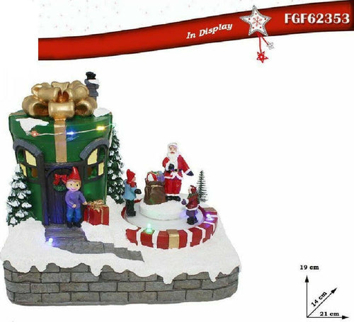 Giostrina Con Luci Movimento Musica Decorazione Natale Natalizia 21x19x14cm 2353 Casa, arredamento e bricolage > Prodotti per Feste > Prodotti Natalizi Trade Shop italia - Napoli, Commerciovirtuoso.it
