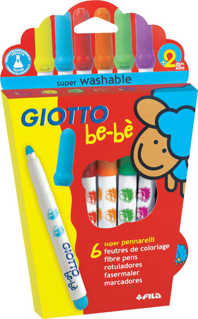 Giotto-be-be'-6-Super-Pennarelli-Fila-Giotto-Be-Bã¨