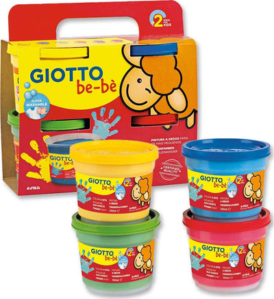 Giotto-be-be'-colori-a-dita-4x150-gr-Fila-Giotto-Be-Bã¨