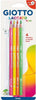 Giotto-laccato-4-Matite-colorate-colori-fluo