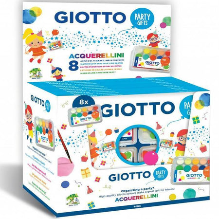 Giotto Mini Pencils Party Gifts 10 Astucci Regalo Da 6 Mini Matite Colorate Per Bambini