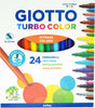 Giotto Trubo Color 24 Colori Pennarelli Colorati Cancelleria e prodotti per ufficio/Penne matite scrittura e correzione/Marcatori ed evidenziatori/Pennarelli per disegno Serena Photo & Shop - Sant’Alessio Siculo, Commerciovirtuoso.it