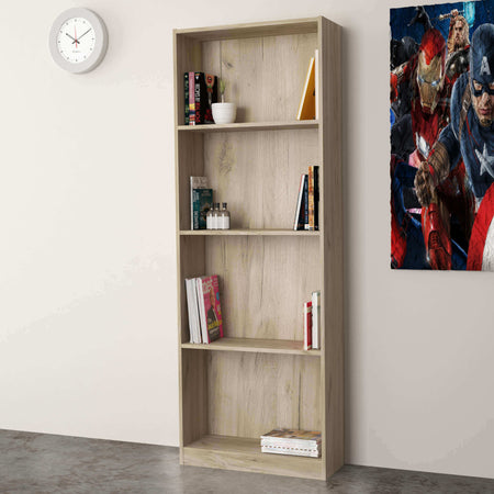 GIOVIANO---libreria-4-piani-60x24x170-h-Rovere-grigio-Milani-Home