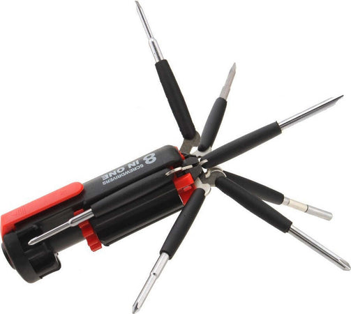 GIRAVITE CACCIAVITE 8IN1 A 6 LED MULTIFUNZIONE TORCIA MULTIUSO LUCI CACCIAVITI Fai da te/Utensili elettrici e a mano/Utensili a mano/Cacciaviti/Giraviti Trade Shop italia - Napoli, Commerciovirtuoso.it