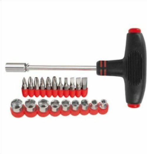 Giravite Cacciavite A T Multifunzione Con 9 Chiavi A Bussola E 11 Punte Casa, arredamento e bricolage > Bricolage e fai da te > Utensili Manuali > Set di Utensili Trade Shop italia - Napoli, Commerciovirtuoso.it