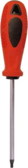 GIRAVITE-PROFESSIONALE-CON-LAMA-TORX-Tx25-MAGNETICA-E-IN-ACCIAIO-CROMO-VANADIO---MANICO-IN-BIMATERIALE-ROSSO/NERO