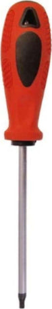 GIRAVITE-PROFESSIONALE-CON-LAMA-TORX-Tx25-MAGNETICA-E-IN-ACCIAIO-CROMO-VANADIO---MANICO-IN-BIMATERIALE-ROSSO/NERO