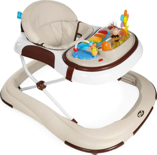 Girello Basic Plus MS Beige e Marrone 428 Prima infanzia/Attività e intrattenimento/Girelli La Casa Del Bebè - Napoli, Commerciovirtuoso.it