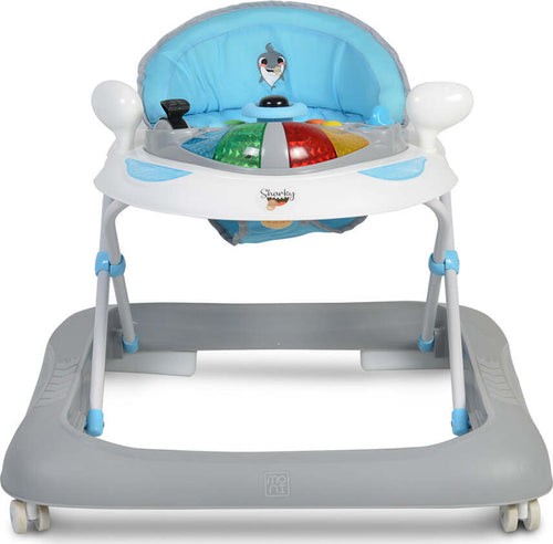 Girello Cangaroo Moni Trade Baby Sharky Blue Prima infanzia/Attività e intrattenimento/Girelli La Casa Del Bebè - Napoli, Commerciovirtuoso.it