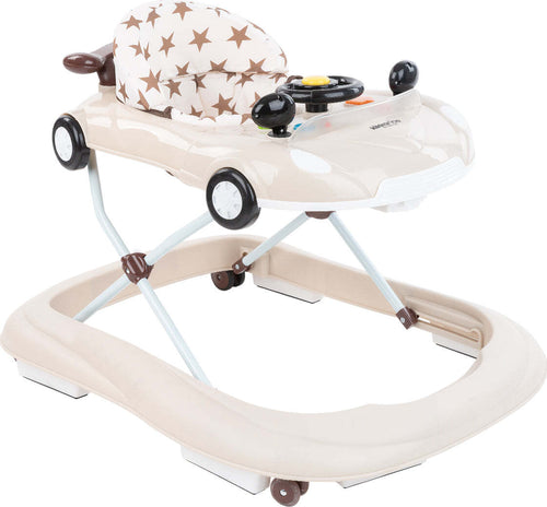 Girello Car Beige Prima infanzia/Attività e intrattenimento/Girelli La Casa Del Bebè - Napoli, Commerciovirtuoso.it