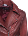 Giselle---Chiodo-Donna-Bordeaux-in-vera-pelle